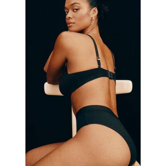 CUUP Modal Highwaist Panty in Black 1 XSmall New Womens Panties Underwear - Picture 1 of 9